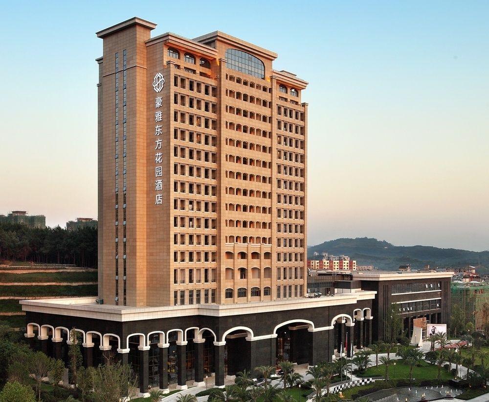 Minyoun Nanchong Oriental Garden Hotel Esterno foto